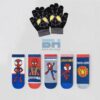 1 Gang Đen + 5 Tất,Size L(6-10 tuổi)